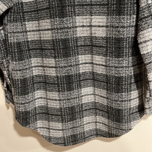 Joie Shirt Jacket Shacket Plaid - Picture 8 of 9